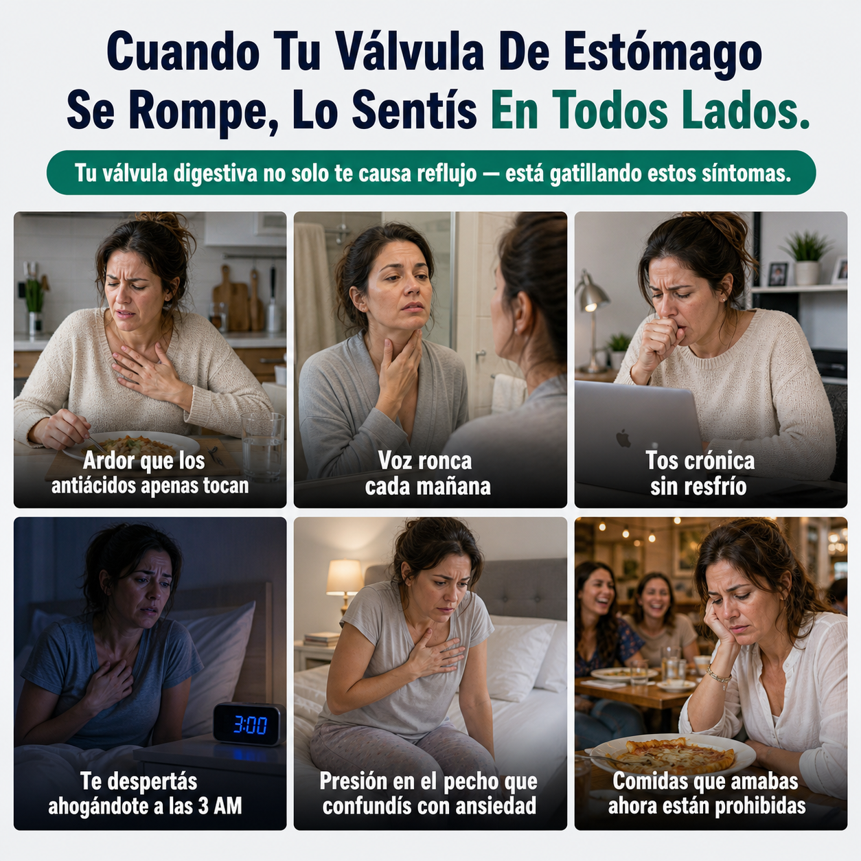Reflux para la acidez estomacal