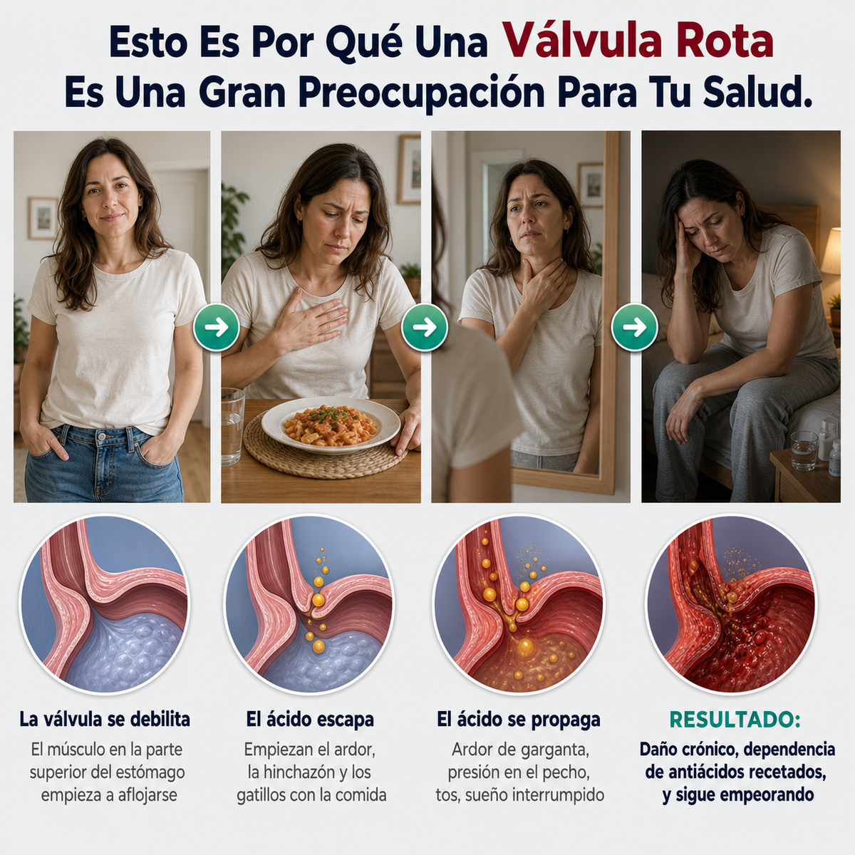 Reflux para la acidez estomacal