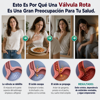 Reflux para la acidez estomacal