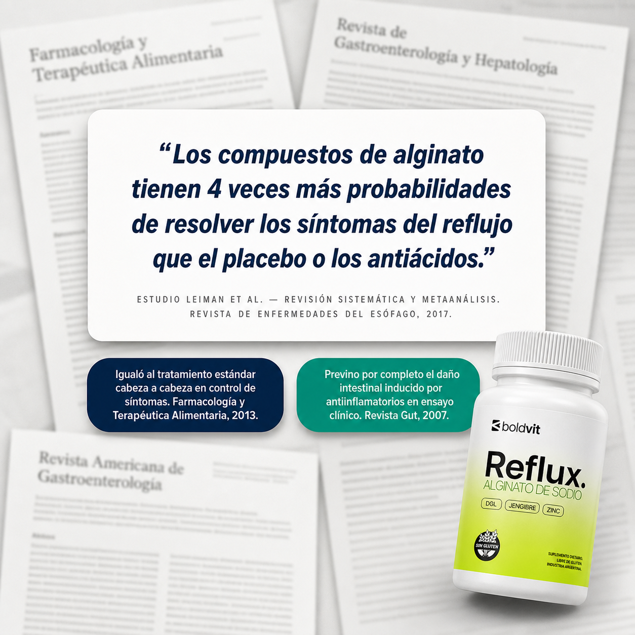 Reflux para la acidez estomacal