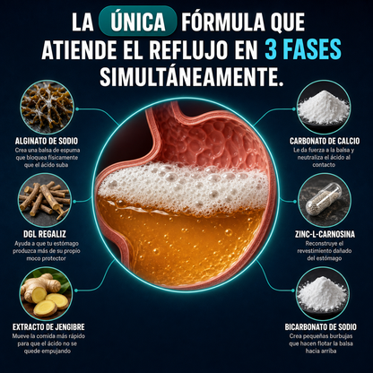 Reflux para la acidez estomacal