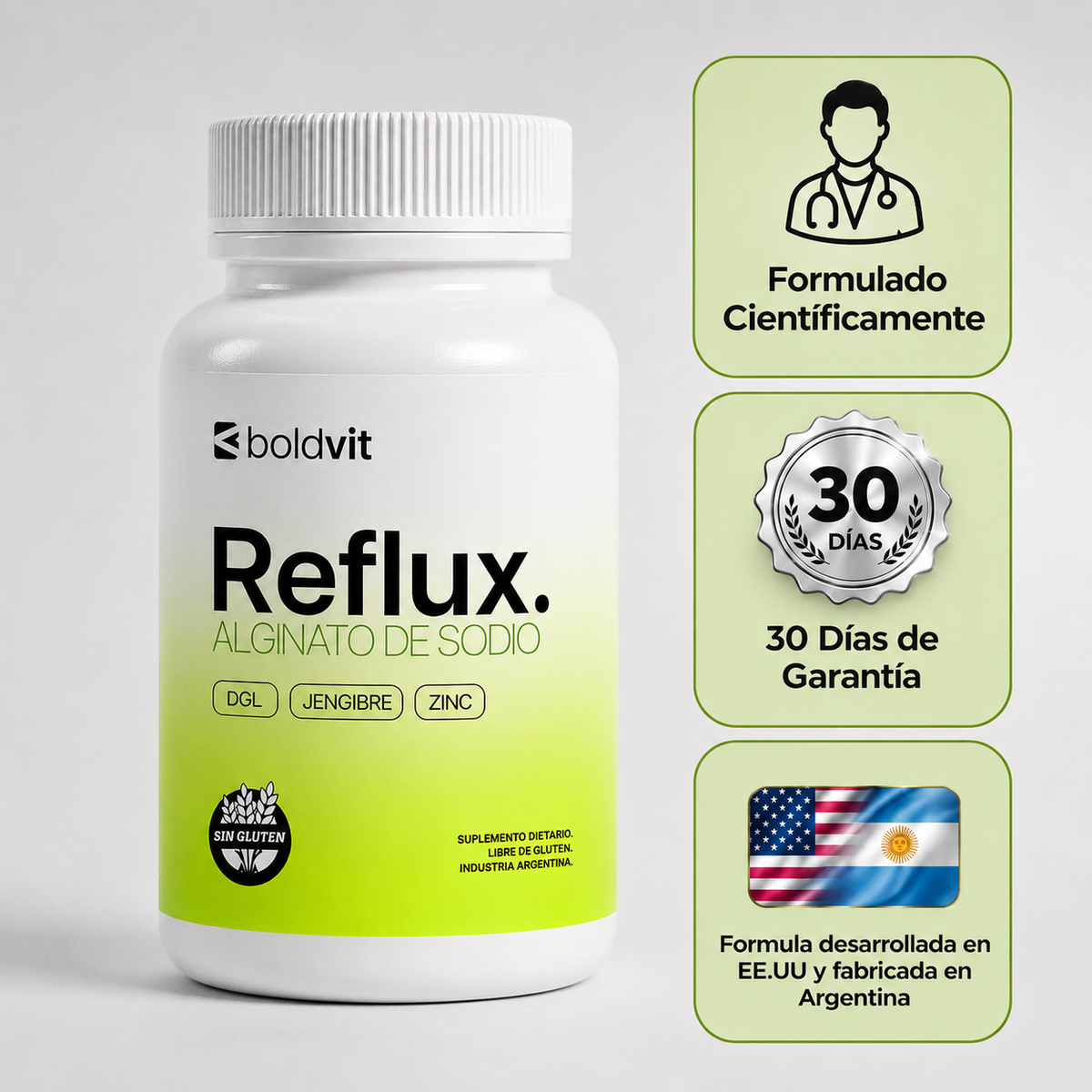 Reflux para la acidez estomacal